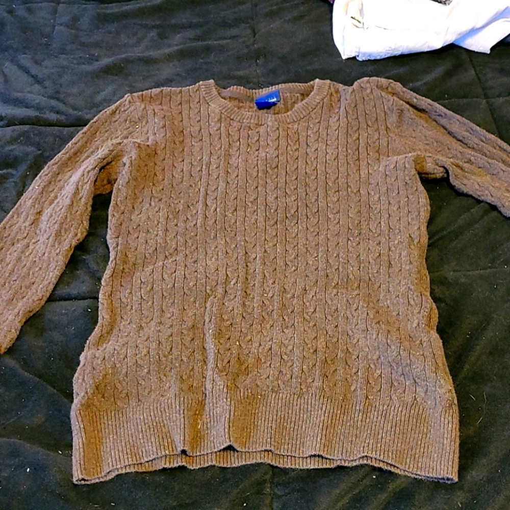 Chocolate brown sweater